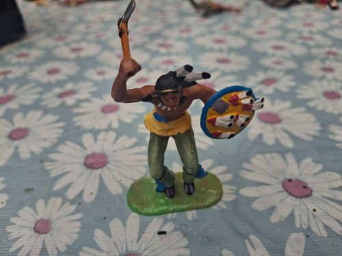 Elastolin indianer teils - 7, indianer,