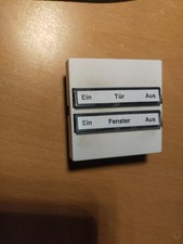 Gira 882 28 / EIB Tastsensor 2fach Schriftfeld / System 55 / weiß