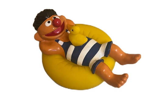 Vintage ernie figur - ernie, badeente