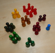 Konvolut Sammlung DDR Spielfiguren Brettspiele Holz Plastik
