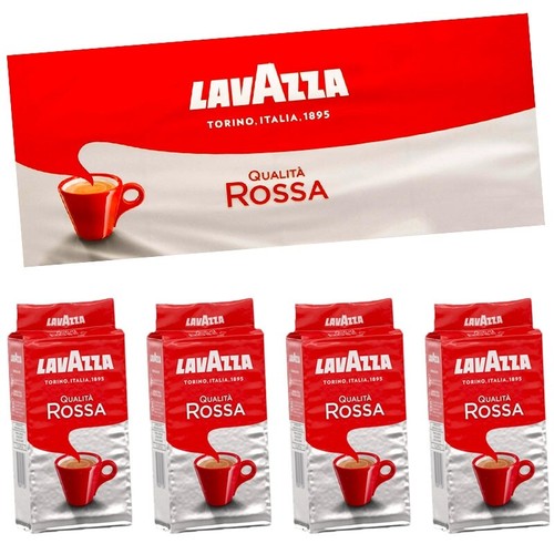 Lavazza quality rossa 4x250g - lavazza,