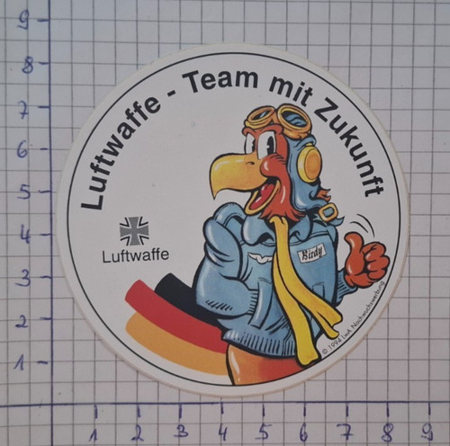 Aufkleber sticker luftwaffe - sticker, "luftwaffe