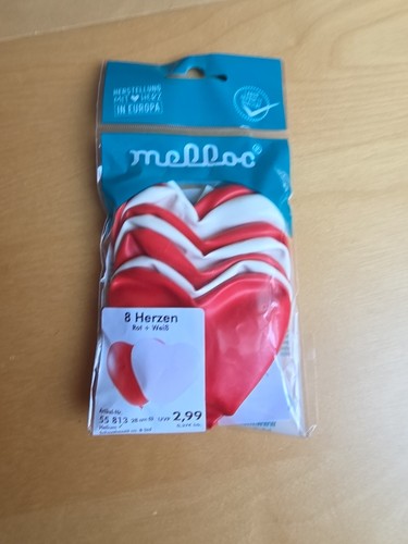 Melloc luftballons herzen rot - luftballons,,