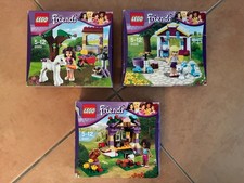 LEGO FRIENDS 41003, 41029, 41031 Olivias Fohlen, Stephanies Lämmchen, Berghütte