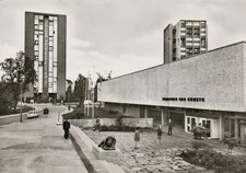 s/w AK Berlin-Tiergarten - Hansaviertel - Akademie der Künste - BMW Isetta