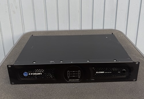 Crown xlc 2800 power amplifier - crown,