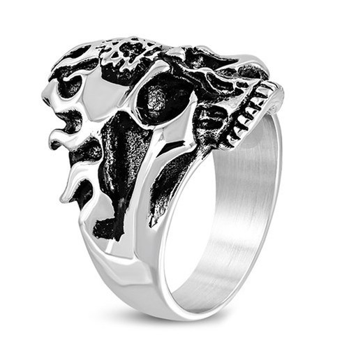 Herrenring edelstahl herren - edelstahl,