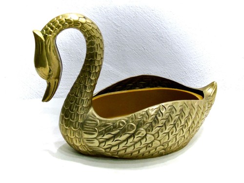 Schwan blumentopf übertopf - xl,