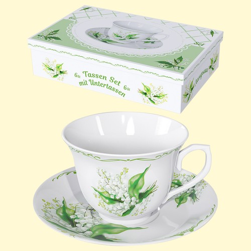 Teiliges teeservice kaffee - 12,