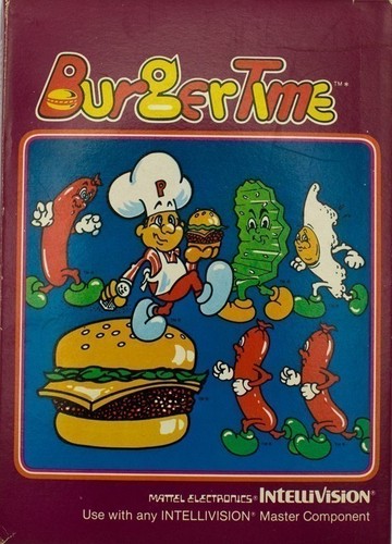 Intellivision burger time - burger,