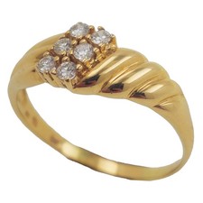 0,20 Ct Brillant Ring 585 Gold