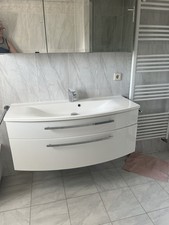 120 badmöbel set nuss - set, nuss/