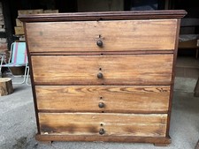 Antike Kommode Sekretär 19. Jh. Ladenschrank Schubladenschrank Shabby Chic