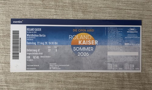 Roland kaiser sommer 2026 - kaiser,