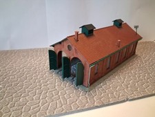 K38 / Spur N   Kibri  D568  Lokschuppen 2-ständig fertig gebaut