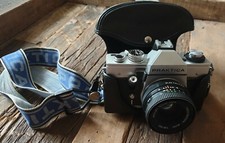 PRAKTICA DTL3 + Pentacon auto 1,8/50 mit Ledertasche sehr guter Zustand