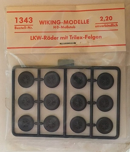 Wiking 1343 lkw räder - lkw-räder, mit