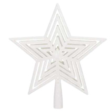 Christbaumspitze Stern Glitzer