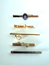 5 x vintage Krawattennadeln