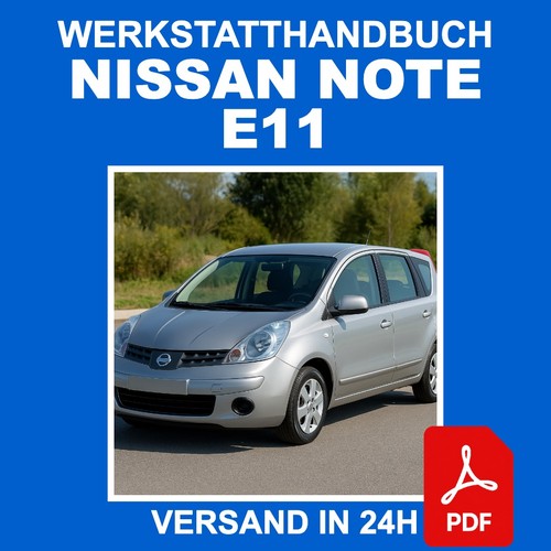 Werkstatthandbuch nissan note - werkstatthandbuch,