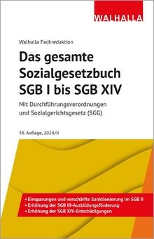 Das gesamte sozialgesetzbuch - gesamte,