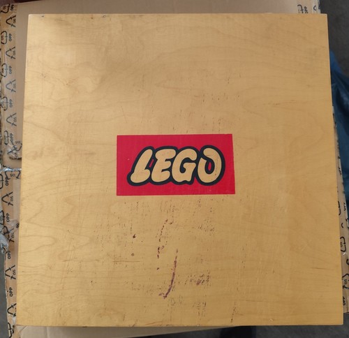 Original lego holzkiste - original,