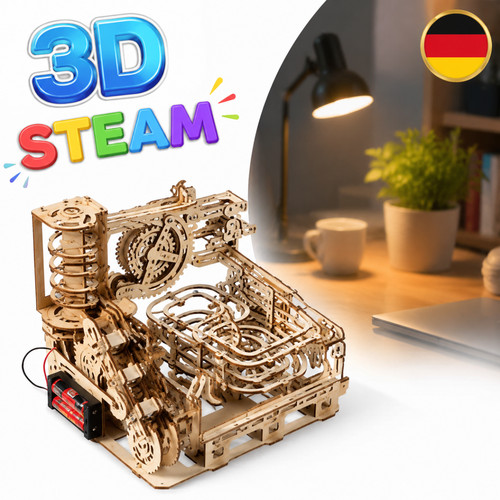 Murmelbahn puzzle holz - murmelbahn,