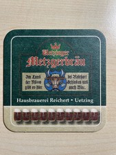 Bierdeckel Hausbrauerei Metzgerbräu Reichert Uetzing Bad Staffelstein