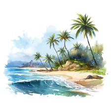 Wandtattoo Aufkleber Aquarell