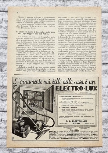 1934 electro lux - 1934, staubsauger