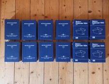 Beton-Kalender 1980 bis 1985 jeweils Teil I + II *top Zustand*