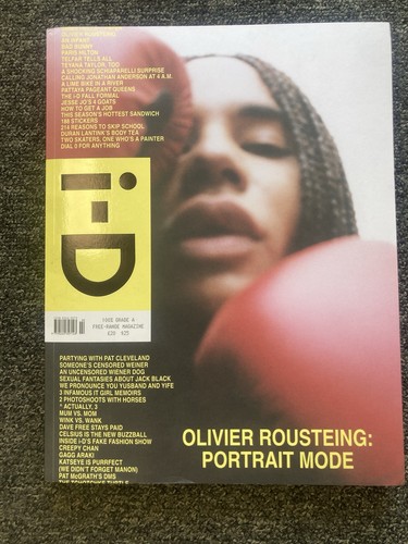 Magazine olivier rousteing - i-d,