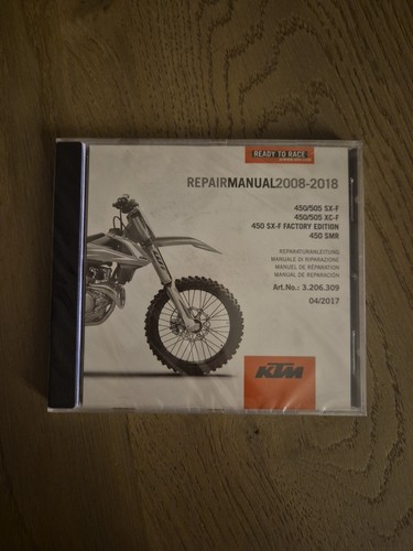 Ktm repair manual - ktm, 2008–2018