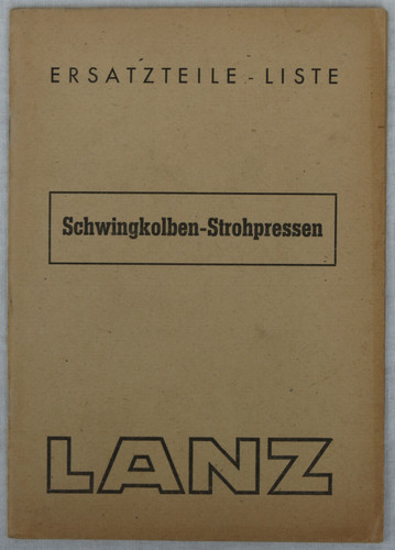 Ersatzteile-Liste