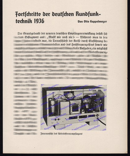 Fernsehen elektronik radio - fernsehen,