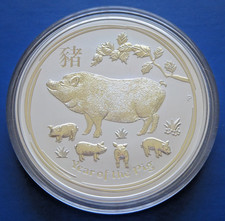 5oz Silber $8 Australien Lunar