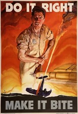 Original Vintage WWII Poster