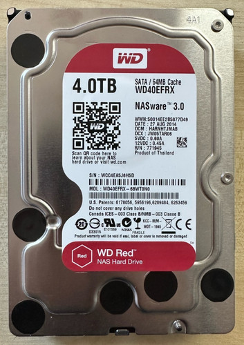 Western digital red - digital, (wd40efrx)