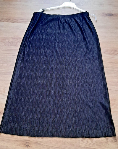 Langer schwarzer maxi rock - langer,,