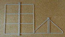 2x 2 WEISSE LEITERN FÜR