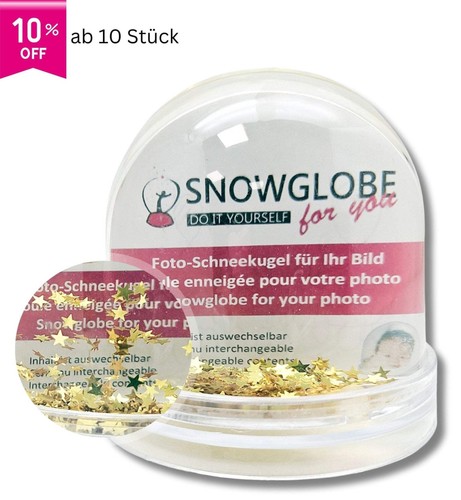Foto schneekugel groß mit - foto-schneekugel,
