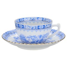 Teetasse mit Untere Tiefenfurt Echt Tuppack China Blau