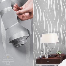 3D Wellenoptik Tapete