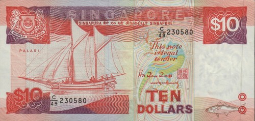 Singapur dollars nd - -,