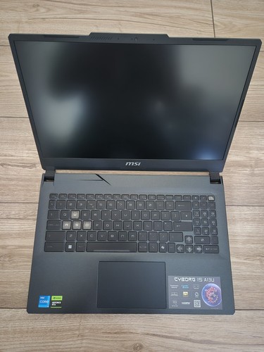 Msi cyborg a13u - 15, core