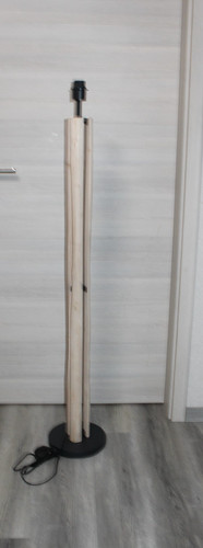 Stehlampe natur holz - stehlampe,