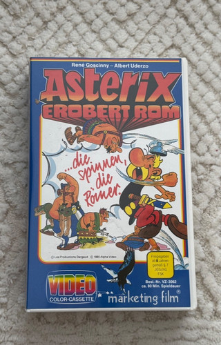 Vhs kassette asterix erobert - "asterix,
