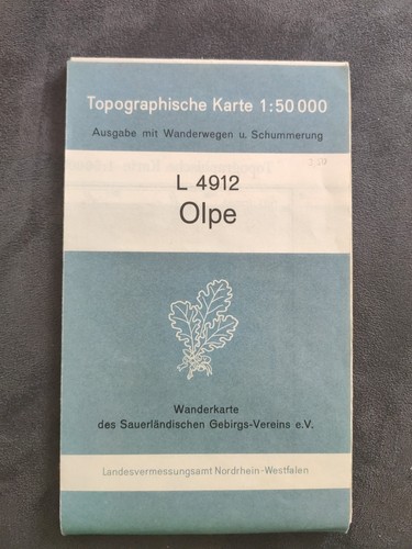 Topographische karte 4912 - karte,