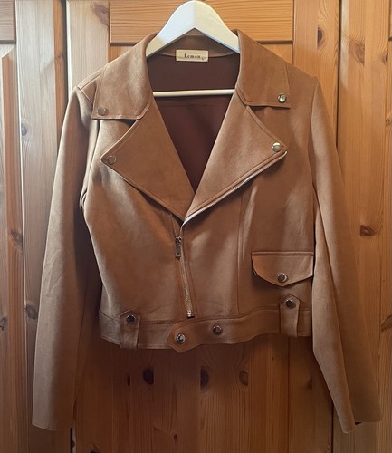 Süße kunstlederjacke l - süße, gr.