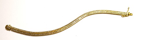 Brillant armband mit 180 - mit,
